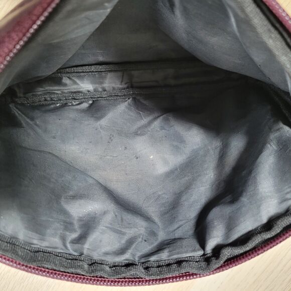 Herschel Supply Make Up Bag Virgin Atlantic Toiletry Cosmetic Zip Pouch Gray - Picture 6 of 8